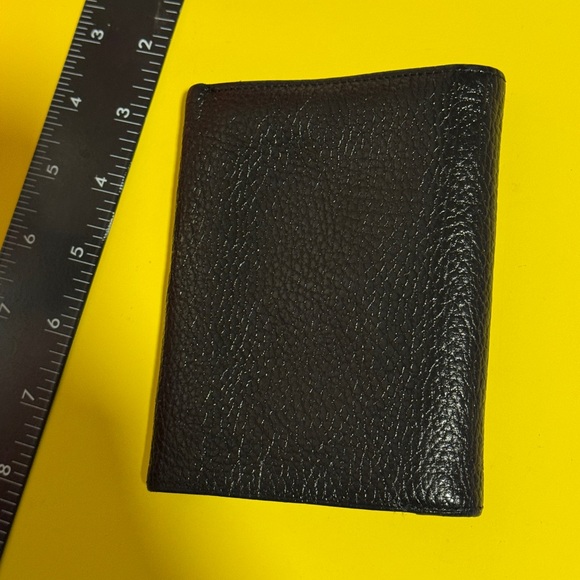 Versace Black Leather bifold wallet - Picture 10 of 15